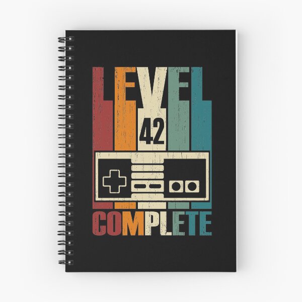 Item preview, Level 42 Complete - 42nd Wedding Anniversary Gift Fathers Day Gamer Dad designed and sold by nana1099.