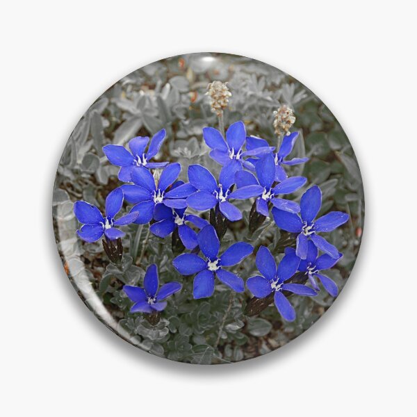 Item preview, Spring Gentian Flowers Flowering Alpine Meadow designed and sold by Anna Lemos.