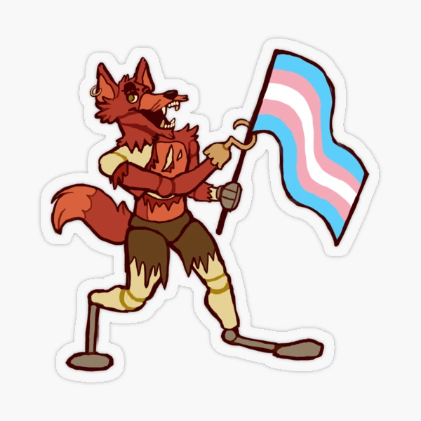 it's pride month so foxy smoking a blunt is coming out as trans! :  r/fivenightsatfreddys