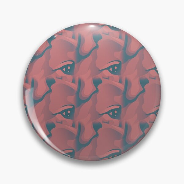 Item preview, Duotone Blue Pink Vignette Tessellation. Geometrical. Repeating. Pattern  designed and sold by shirtdan.