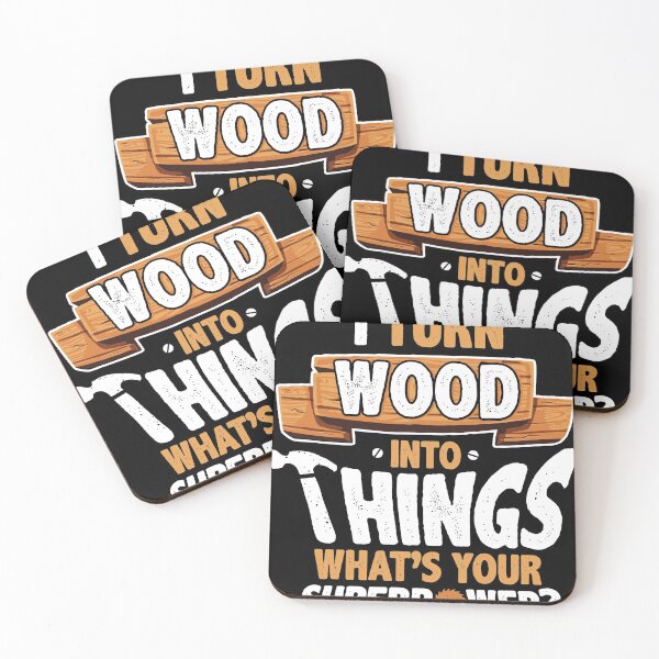 Item preview, Funny Carpentry Magic product Wood Into Things Gift TeeShirt designed and sold by Lisbob.