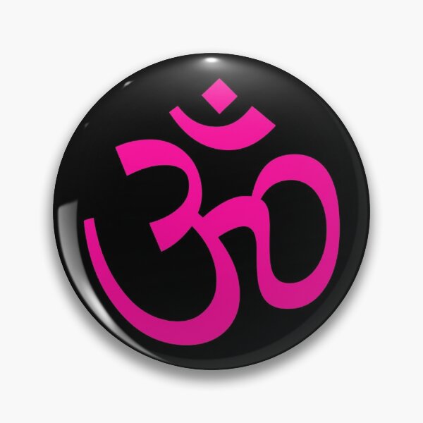 Item preview, Ohm Om Black Hot Pink designed and sold by 2sweetsDesign.