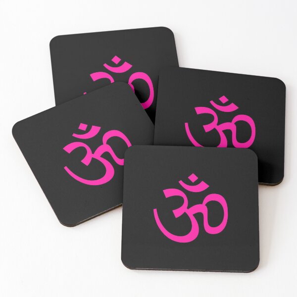 Item preview, Ohm Om Black Hot Pink designed and sold by 2sweetsDesign.