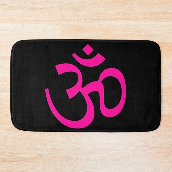 Item preview, Ohm Om Black Hot Pink designed and sold by 2sweetsDesign.