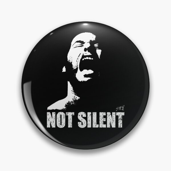 Item preview, NOT SILENT by Swoot designed and sold by swoottees.