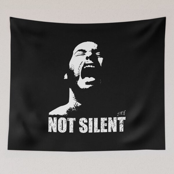 Item preview, NOT SILENT by Swoot designed and sold by swoottees.