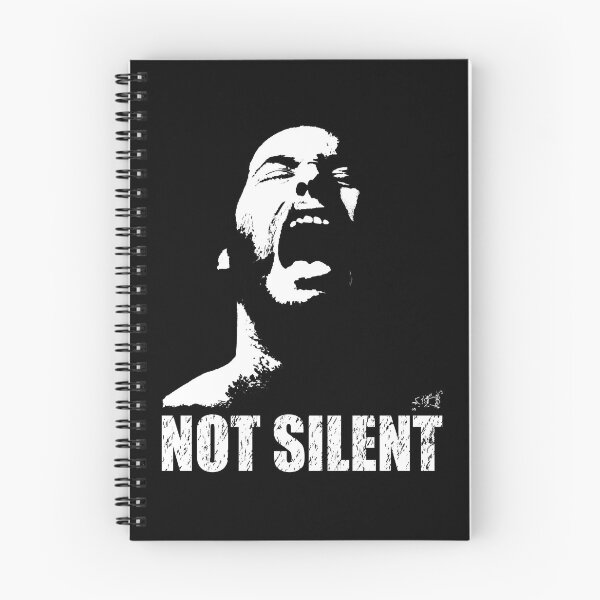 Item preview, NOT SILENT by Swoot designed and sold by swoottees.