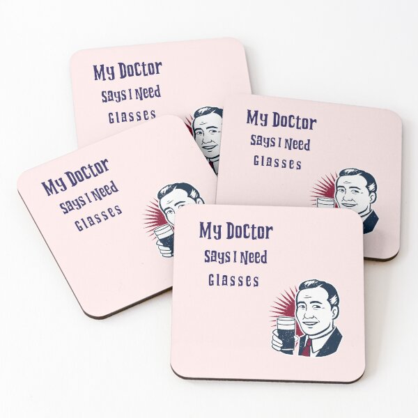 Item preview, My Doctor Says I Need Glasses Meme designed and sold by thefunstreet.