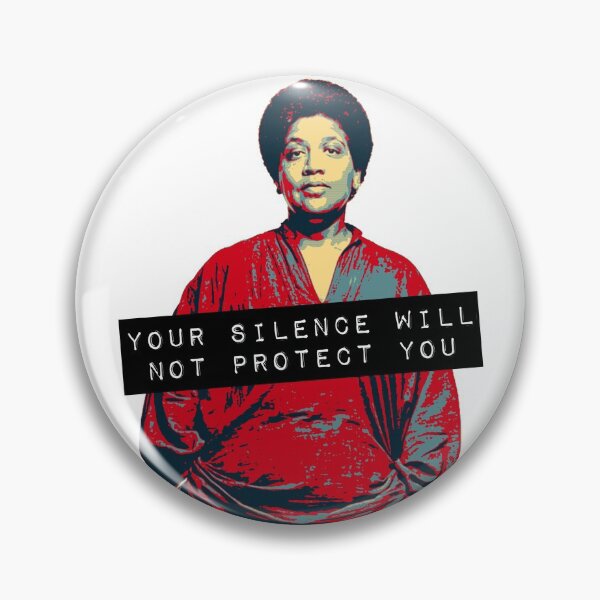 Item preview, "Your Silence Will Not Protect You" Audre Lorde Quote designed and sold by XXRebellion.