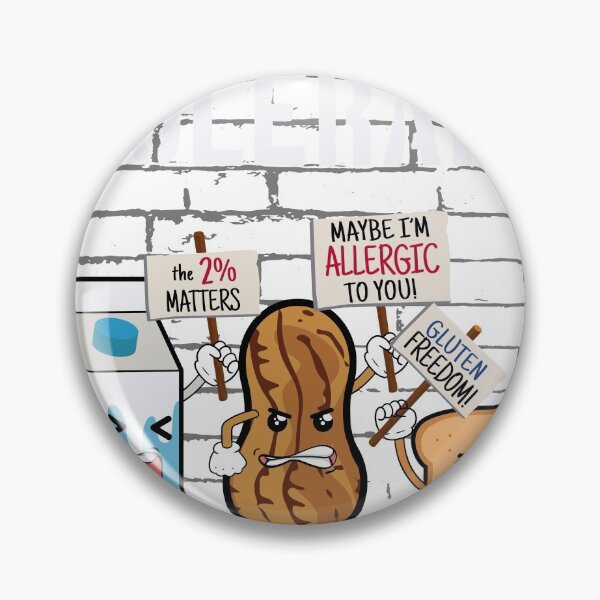 Item preview, Food Allergies Joke graphic - Stop The Intolerance designed and sold by Lisbob.
