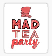 Alice in Wonderland: A Mad Tea Party Sticker