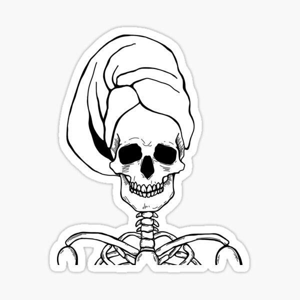 Item preview, Bath Towel Skeleton designed and sold by Klbwdn.
