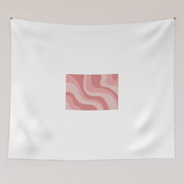 Item preview, Pink Wavy mask designed and sold by vsco-stickers16.