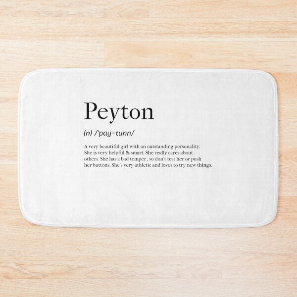 Item preview, Peyton Definition designed and sold by tastifydesigns.