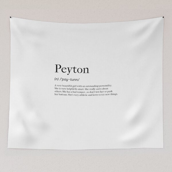 Item preview, Peyton Definition designed and sold by tastifydesigns.