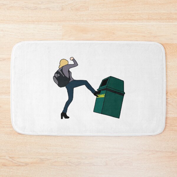 Item preview, Britta Kicking a Greendale Trash Can (No Words) designed and sold by PaulinaS.