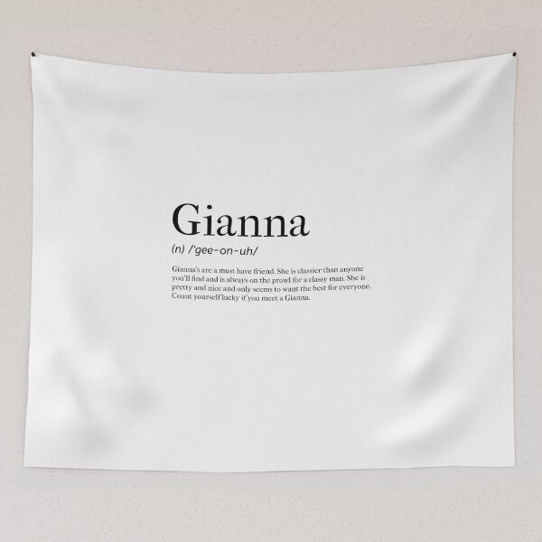 Item preview, Gianna Definition designed and sold by tastifydesigns.