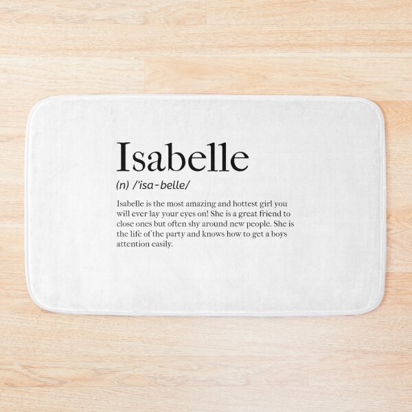Item preview, Isabelle Definition designed and sold by tastifydesigns.