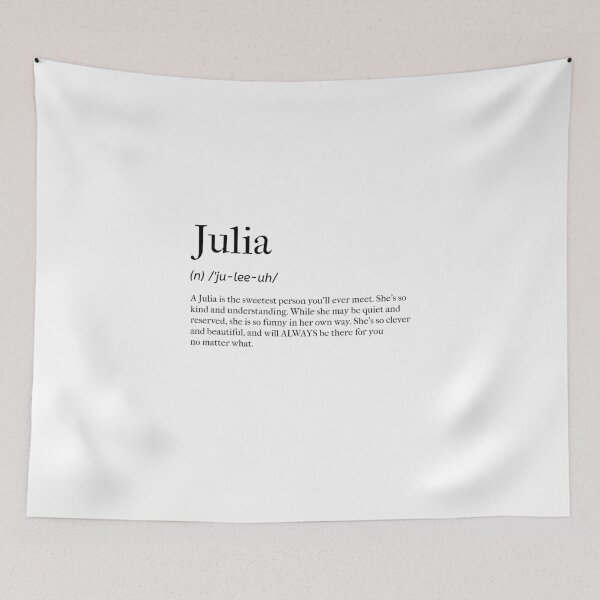 Item preview, Julia Definition designed and sold by tastifydesigns.