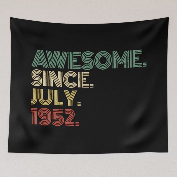 Item preview, Awesome Since July 1952 68th Birthday Gift 68 Years Old Vintage July 1952 designed and sold by nana1099.