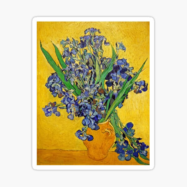 Item preview, Irises by Van Gogh designed and sold by VintageArchive.