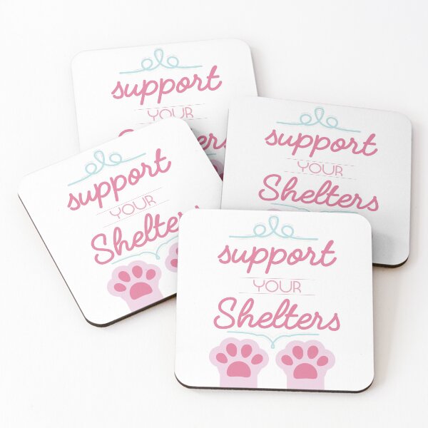 Item preview, Support your Shelters (Pastels) designed and sold by Thoughtscrawl.