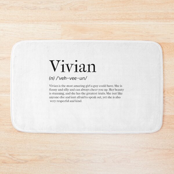 Item preview, Vivian Definition designed and sold by tastifydesigns.