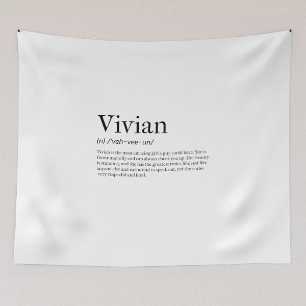 Item preview, Vivian Definition designed and sold by tastifydesigns.