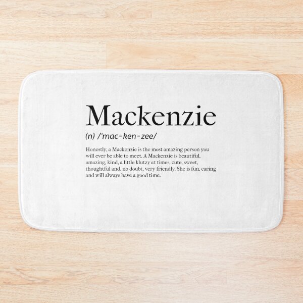 Item preview, Mackenzie Definition designed and sold by tastifydesigns.