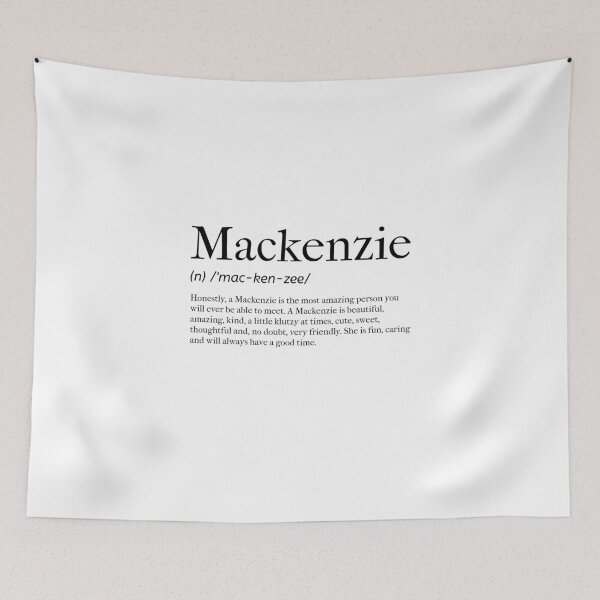 Item preview, Mackenzie Definition designed and sold by tastifydesigns.