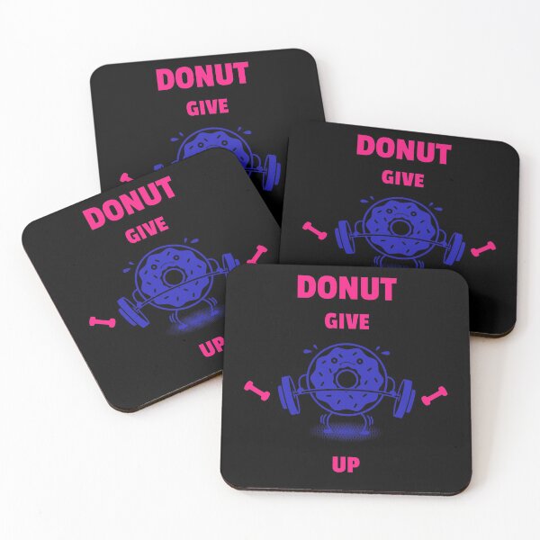 Item preview, Donut Give Up designed and sold by thefunstreet.