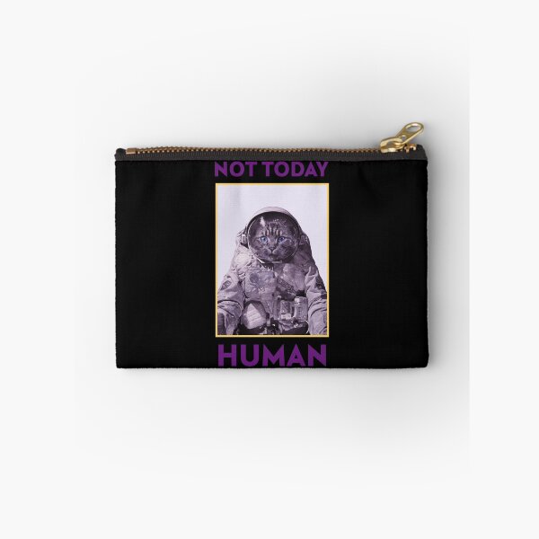 Item preview, Not Today Human Cute Astronaut Cat designed and sold by thefunstreet.
