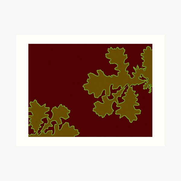 Leaves With A Difference Art Print