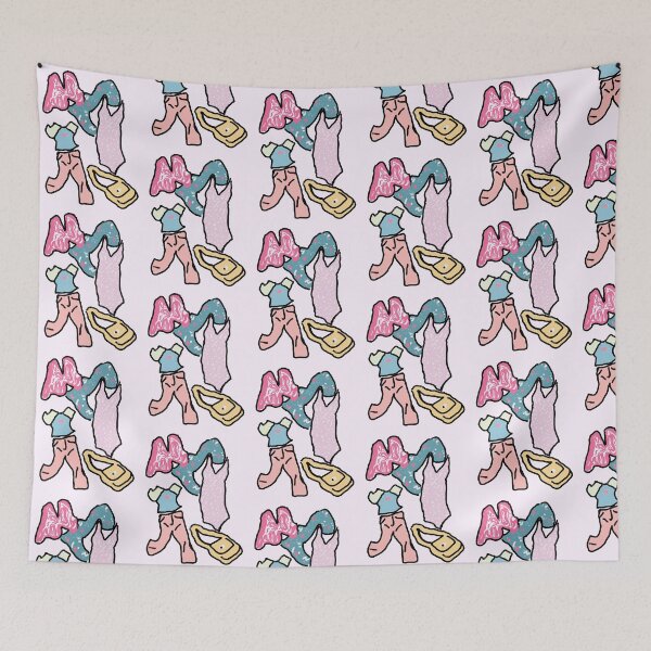 Item preview, Pastel outfit pattern  designed and sold by quinnhealy69.