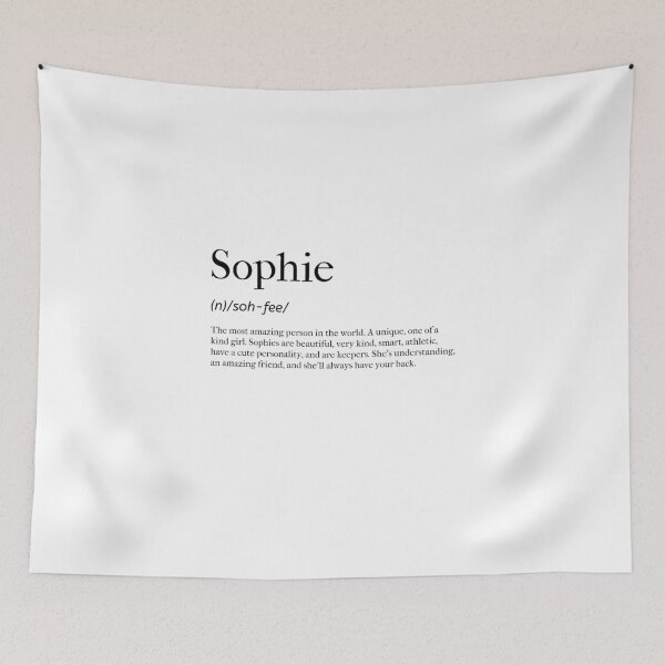 Item preview, Sophie Definition designed and sold by tastifydesigns.