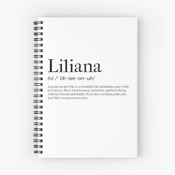 Item preview, Liliana Definition designed and sold by tastifydesigns.
