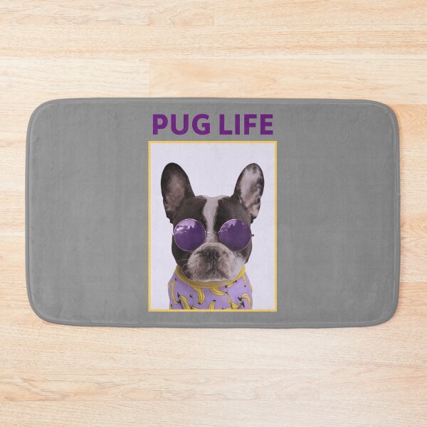 Item preview, The Pug Life- Cute Pug Wearing Sunglasses designed and sold by thefunstreet.