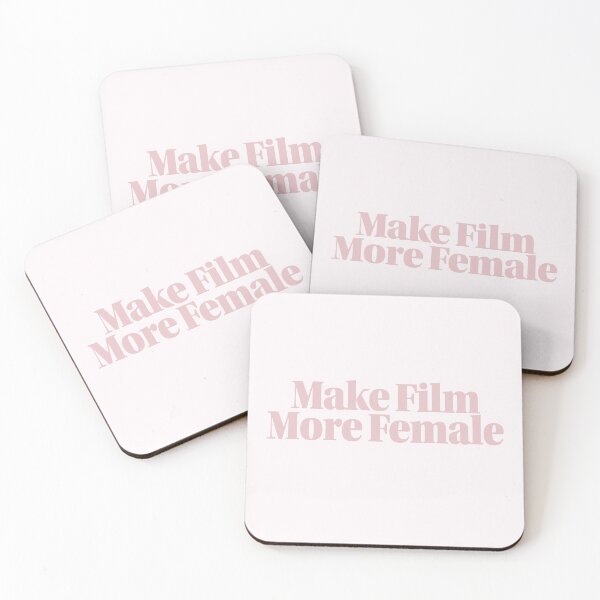 Item preview, Make Film More Female Pink Text designed and sold by makefilmfemale.