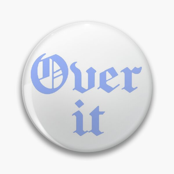 Item preview, Over it blue designed and sold by thicker than  a sticker.