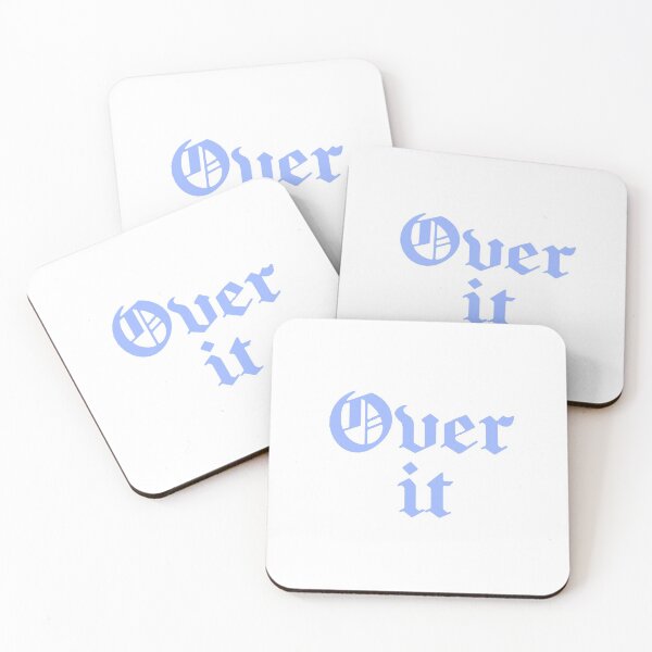 Item preview, Over it blue designed and sold by thicker than  a sticker.