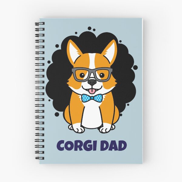 Item preview, The Corgi Dad- Cute Corgi Puppy Wearing Glasses designed and sold by thefunstreet.