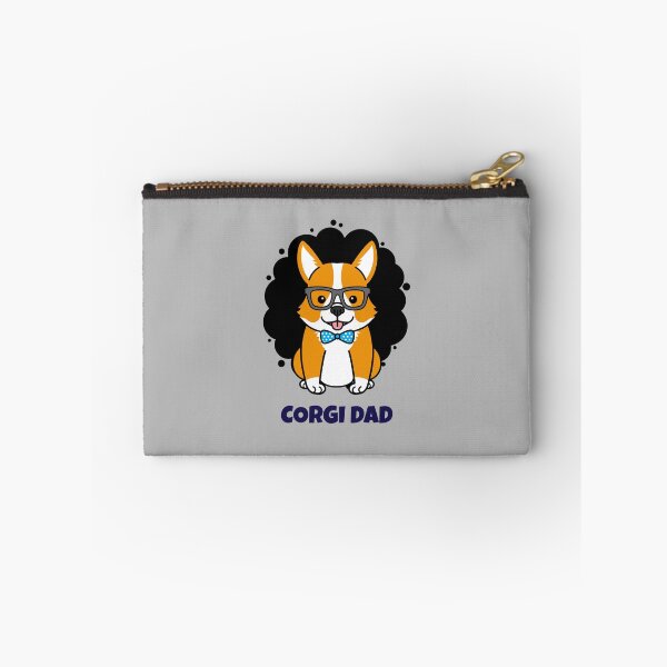 Item preview, The Corgi Dad- Cute Corgi Puppy Wearing Glasses designed and sold by thefunstreet.