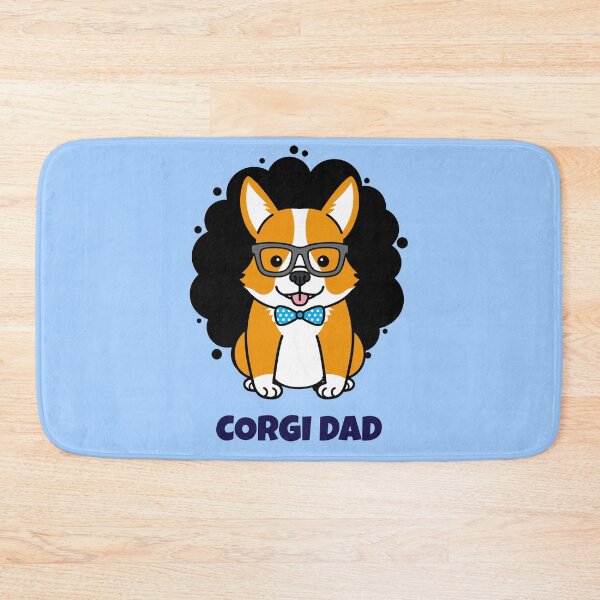 Item preview, The Corgi Dad- Cute Corgi Puppy Wearing Glasses designed and sold by thefunstreet.