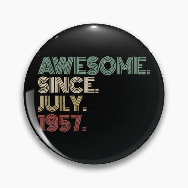 Item preview, Awesome Since July 1957 63rd Birthday Gift 63 Years Old Vintage July 1957 designed and sold by nana1099.