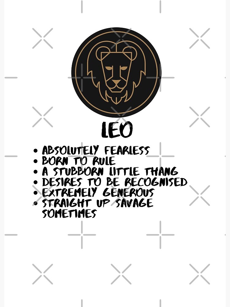 Leo Zodiac Funny Description