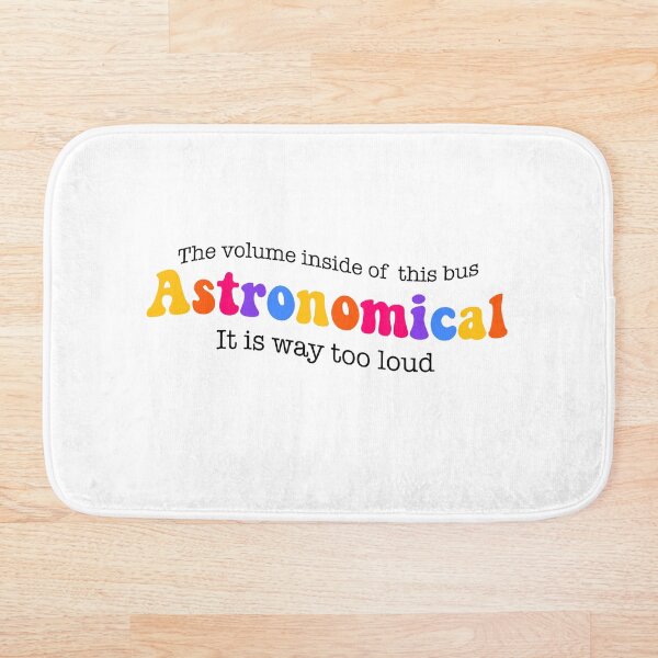 Item preview, The volume inside of this bus is ASTRONOMICAL designed and sold by Emilyhardyy.