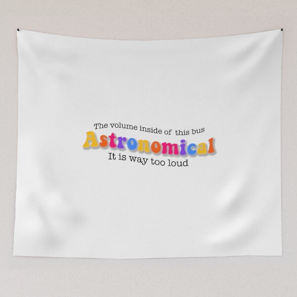Item preview, The volume inside of this bus is ASTRONOMICAL designed and sold by Emilyhardyy.