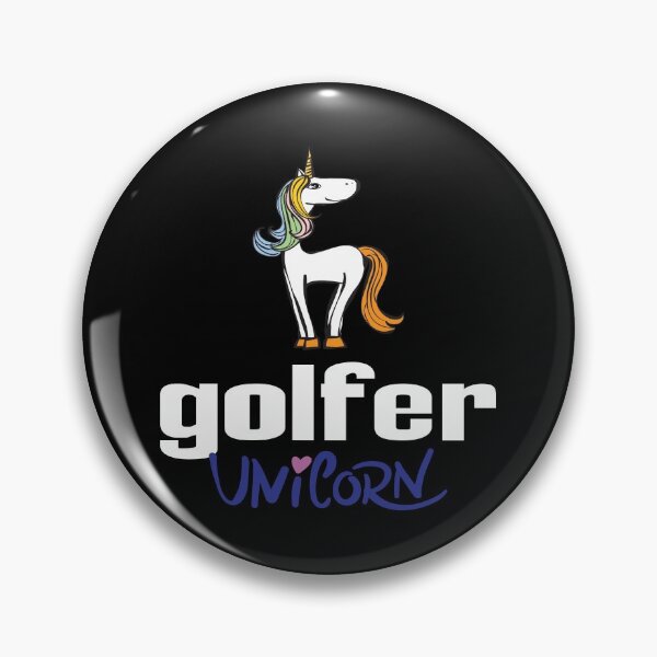Item preview, Golfer Unicorn Cartoon designed and sold by ProjectX23.