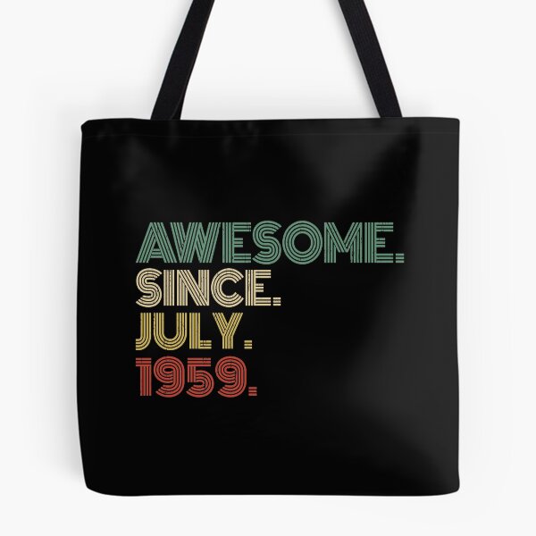 Item preview, Awesome Since July 1959 61st Birthday Gift 61 Years Old Vintage July 1959 designed and sold by nana1099.