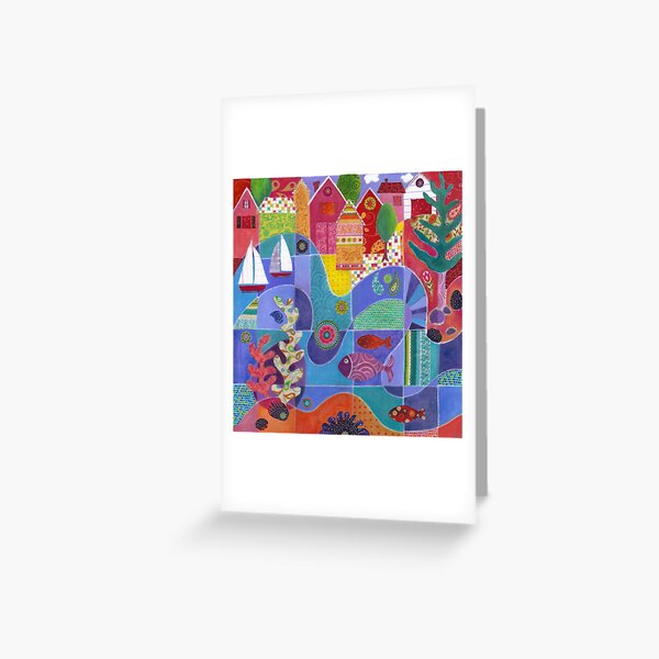 Item preview, Water Front Village designed and sold by Janet Broxon.